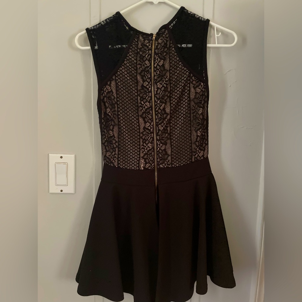Black/ tan formal dress